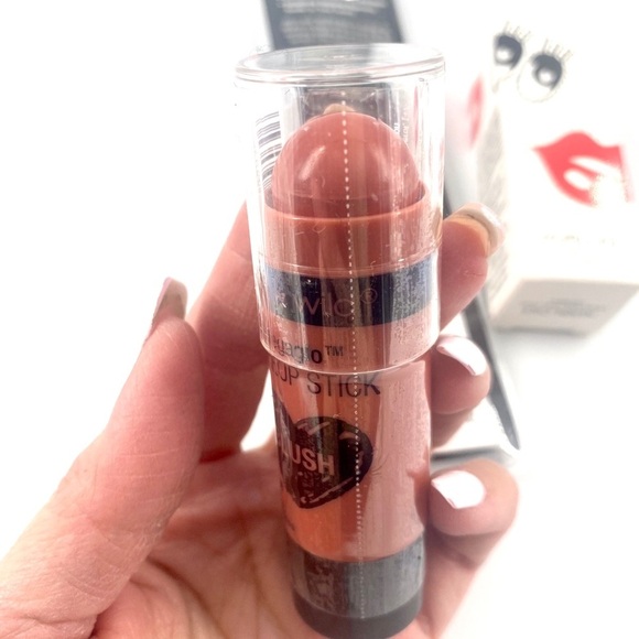 Makeup lot of 3, NEW contour brush, lipstick blush - Picture 4 of 5